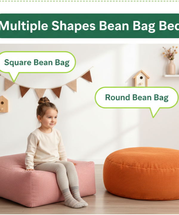 Custom Multi Shape Kids Bean Bag Floor Bed
