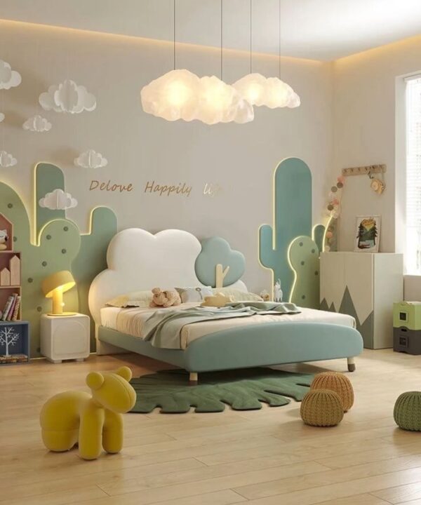 Custom Aumento Furnishers Cloud Wanderer Kids Bed Frame